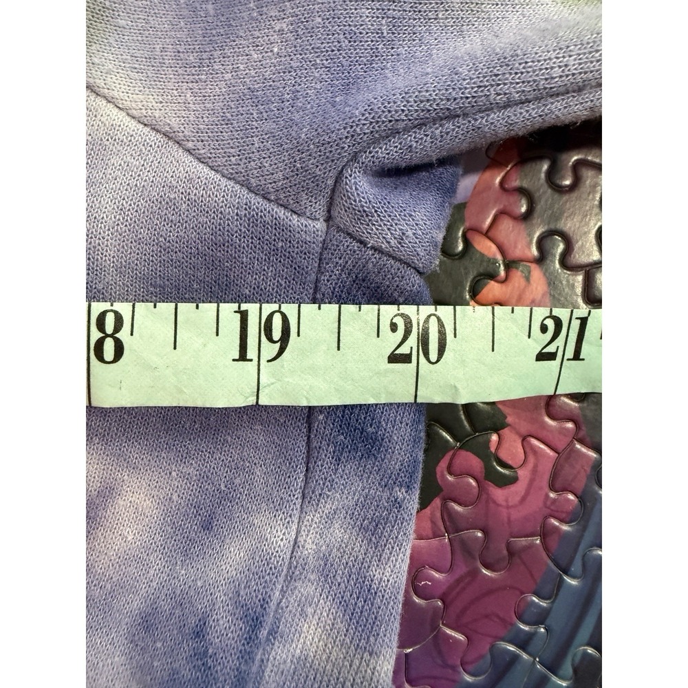 Aviator Nation Tye Dye Blue Hoodie Full Zip Sweatshirt The Hamptons Surf Small - Picture 9 of 9